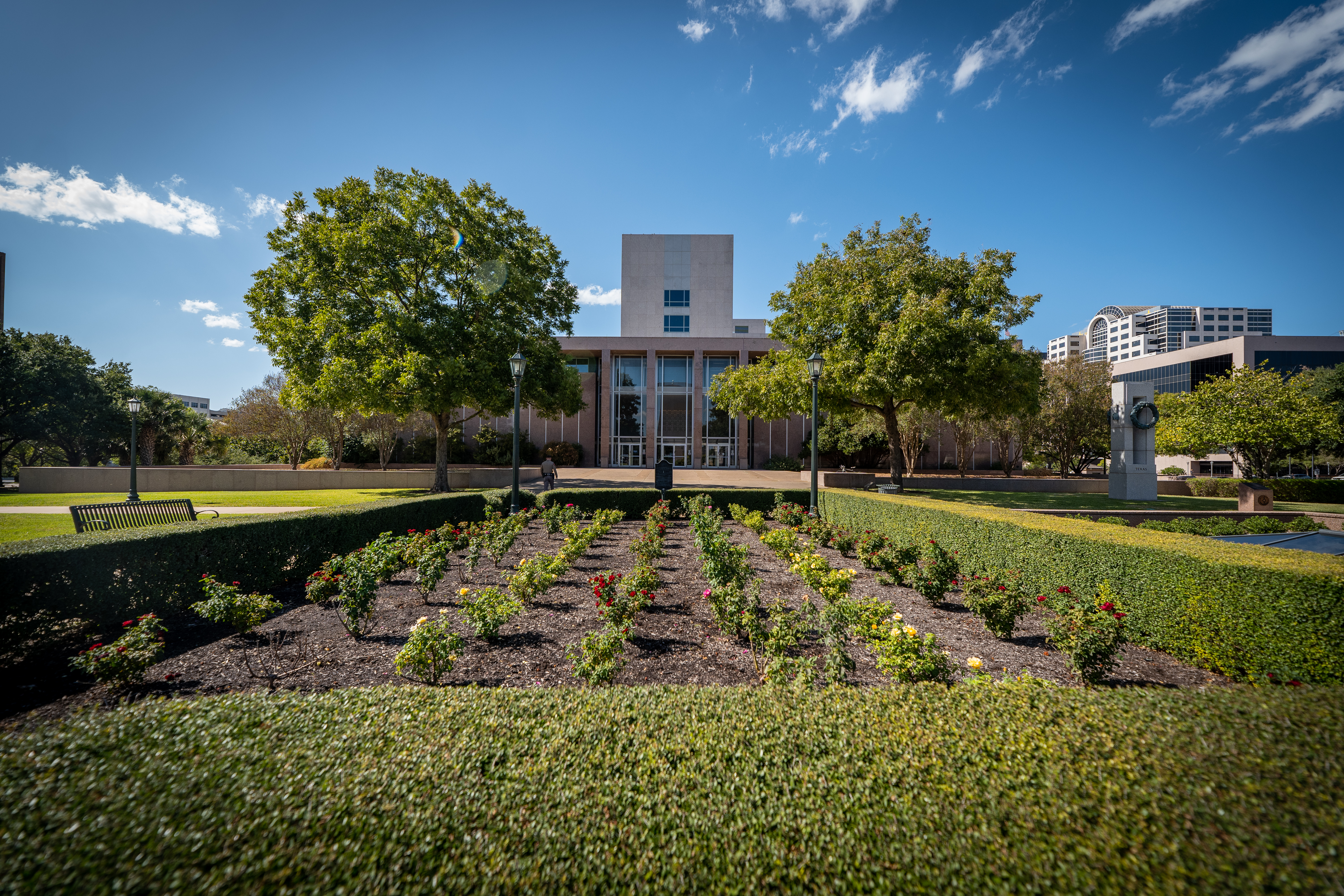Exterior of Texas Office Court Administration building